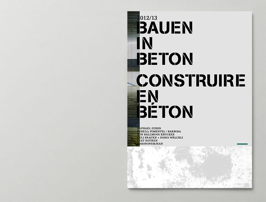 Bossard Wettstein Project - Betonsuisse - Print-Publikation