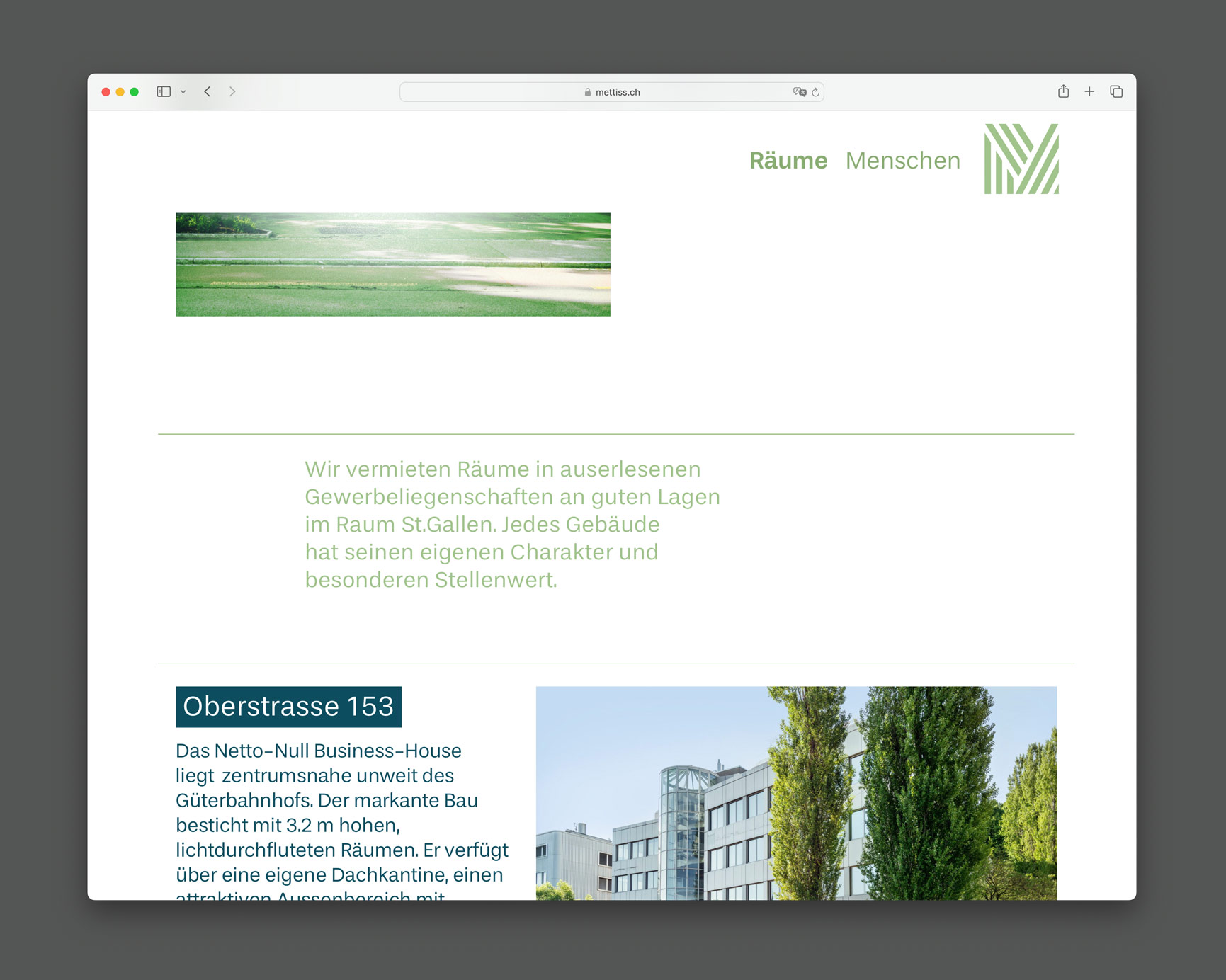 Bossard Wettstein Project - Mettiss - Corporate Identity